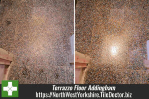 Terrazzo Tiled Floor Renovation Addingham West Yorkshire