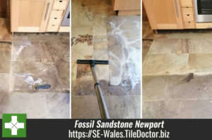 Fossil Sandstone Floor Clean Seal Newport