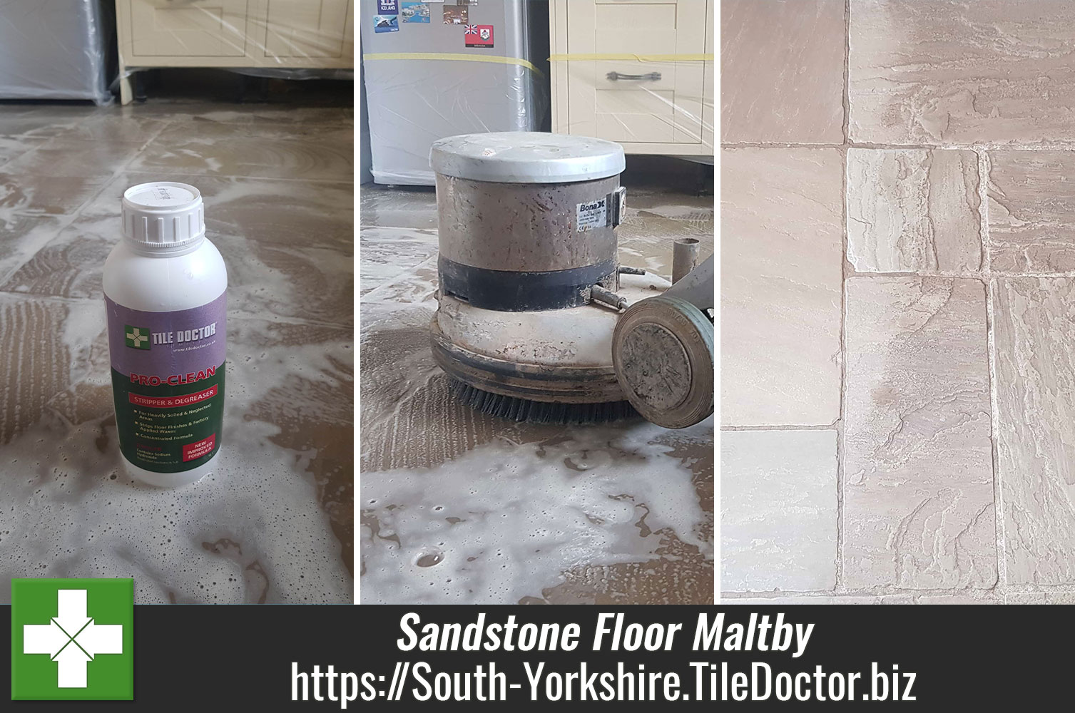 Sandstone-Kitchen-Floor-Clean-Seal-Maltby