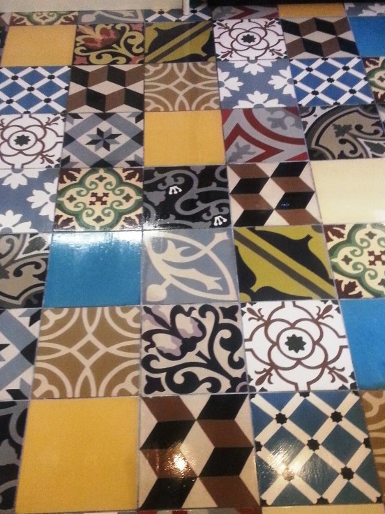 Encaustic Floor Tiles After Cleaning Sealing Hemswell Cliff