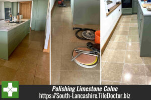 Limestone Floor Cleaning and Polishing Colne