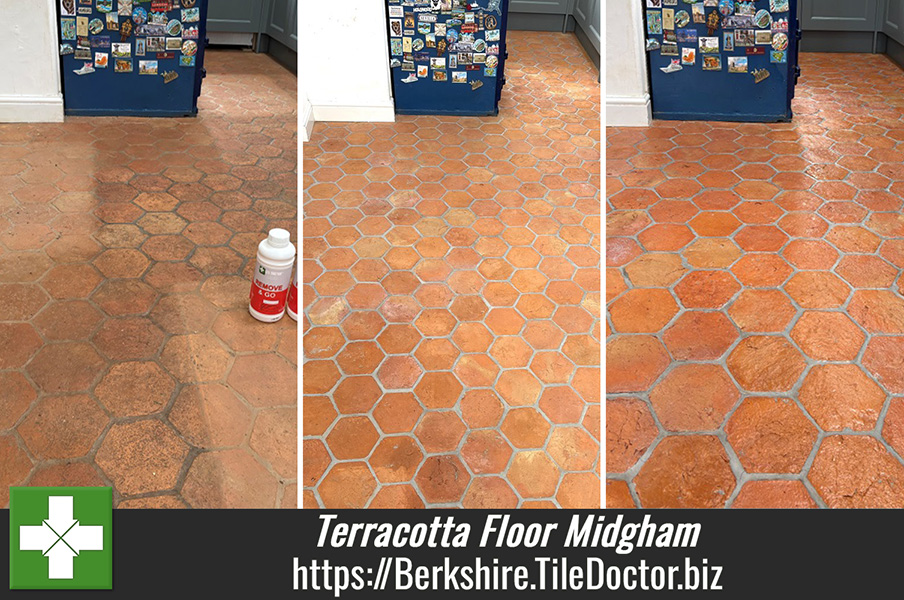 Terracotta Floor Cleaning Sealing Midgham Thatcham